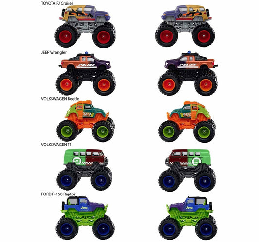 Majorette Monster Rockerz Color Changers, Assorted, 212057257