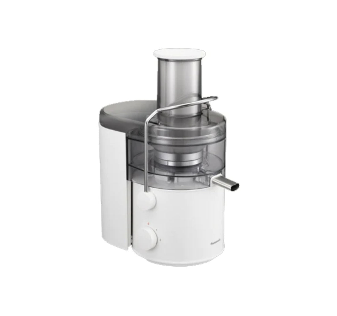Panasonic 2L 1000W Electric Juicer with Full Metal Spinner, White, MJ-CB100WTZ