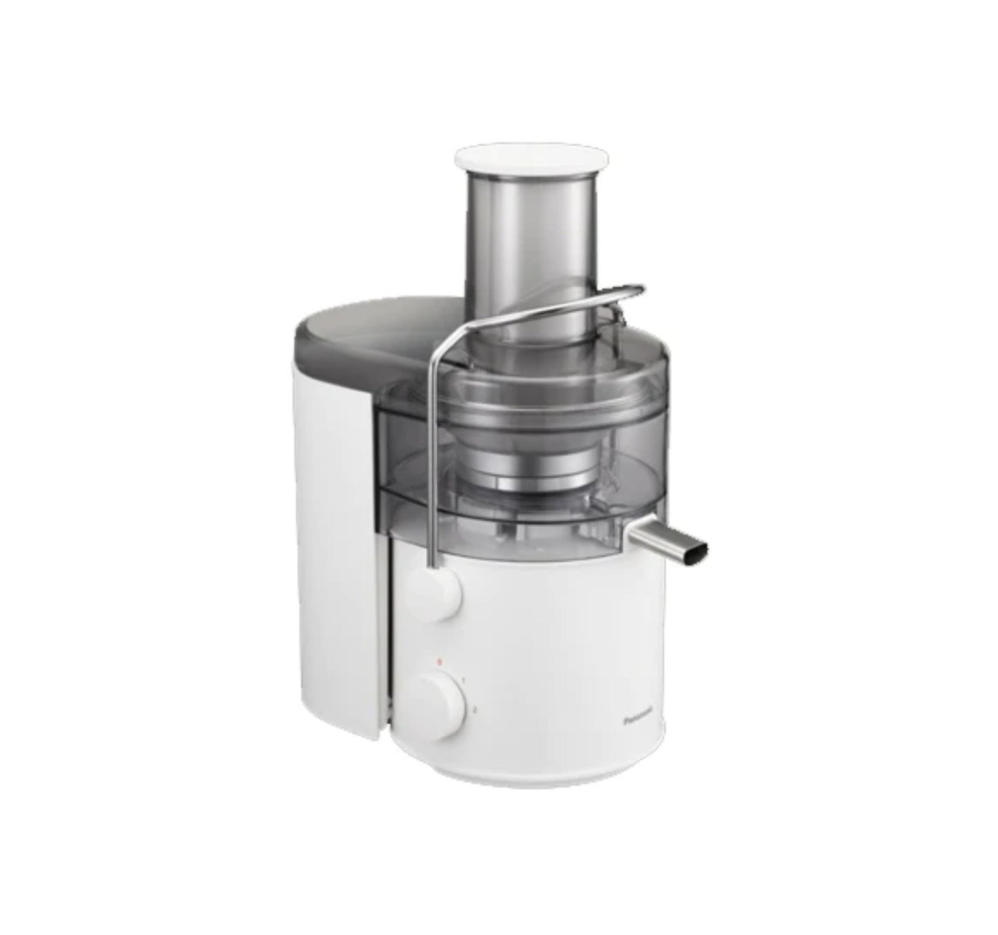Panasonic 2L 1000W Electric Juicer with Full Metal Spinner, White, MJ-CB100WTZ