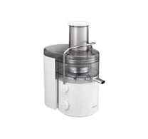 Panasonic 2L 1000W Electric Juicer with Full Metal Spinner, White, MJ-CB100WTZ