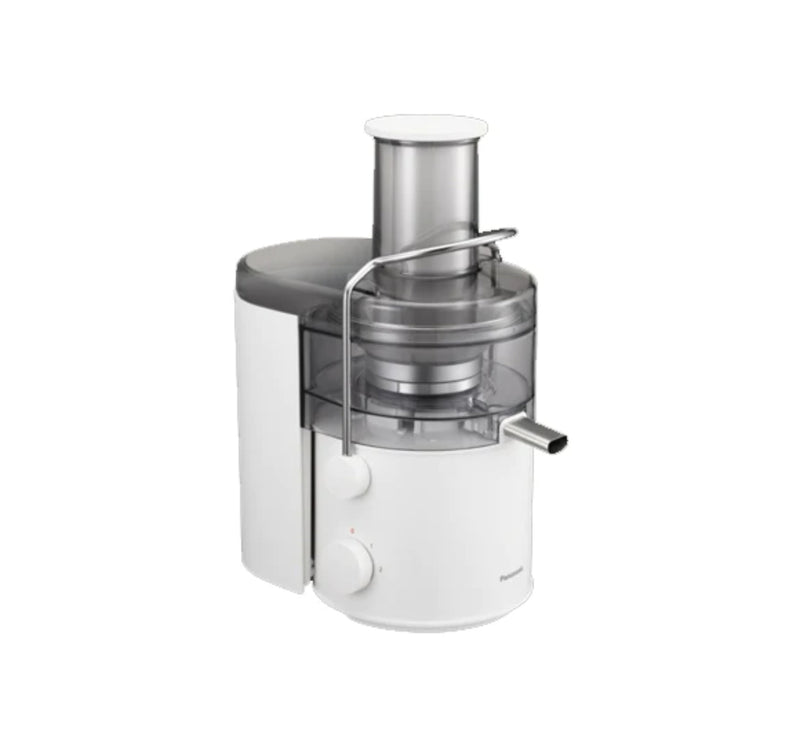 Panasonic 2L 1000W Electric Juicer with Full Metal Spinner, White, MJ-CB100WTZ