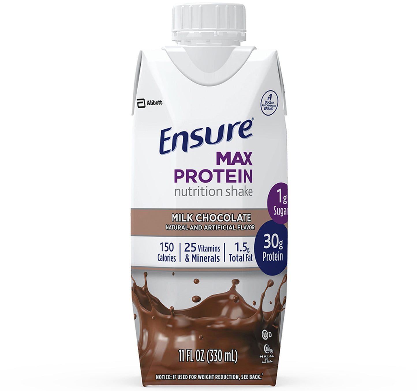 Ensure Max Protein Nutritional Shake Milk Chocolate 330 ml