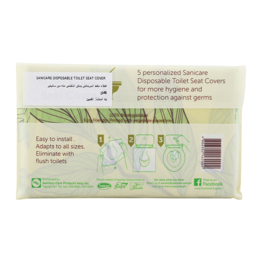 Sanicare Disposable Toilet Seat Cover 5 pcs
