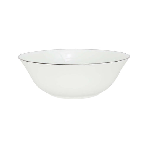 Pearl Noire Silver Rim Bowl, 240 mm, YF-240