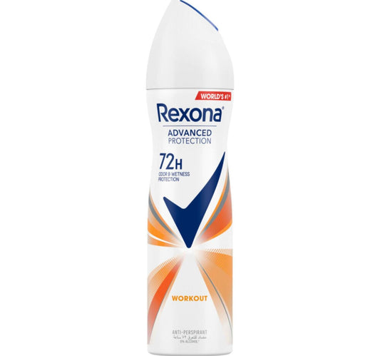 Rexona Women Antiperspirant Deodorant Spray HI-Impact Workout 150 ml