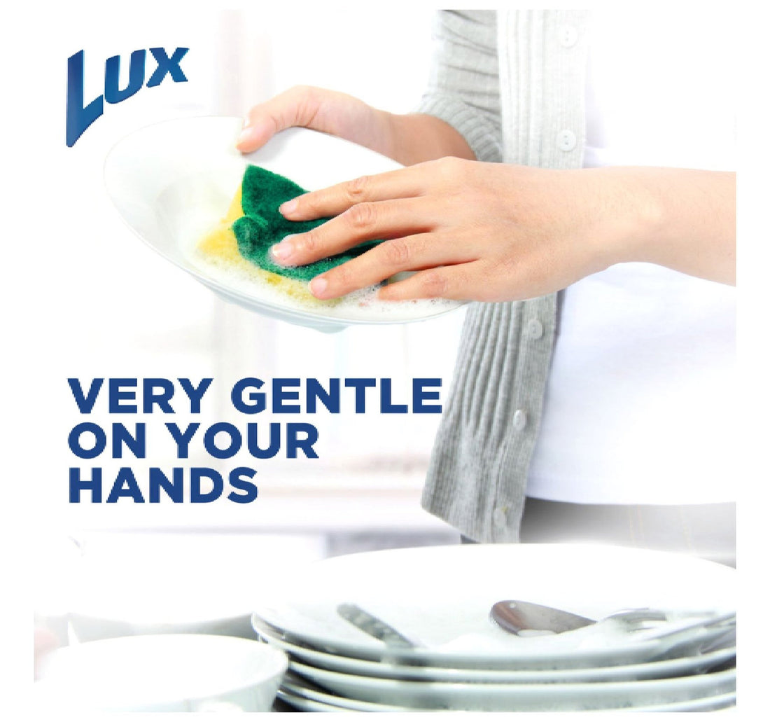 Lux Regular Green Dishwashing Liquid Value Pack 2 x 725 ml