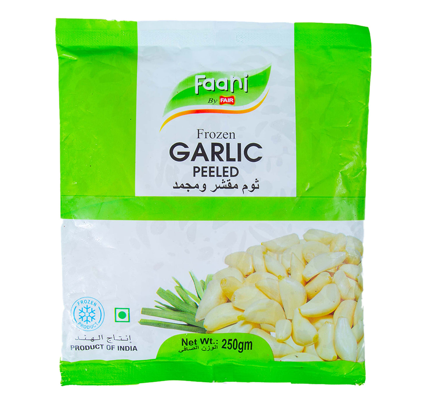 Faani Frozen Garlic Peeled 250 g