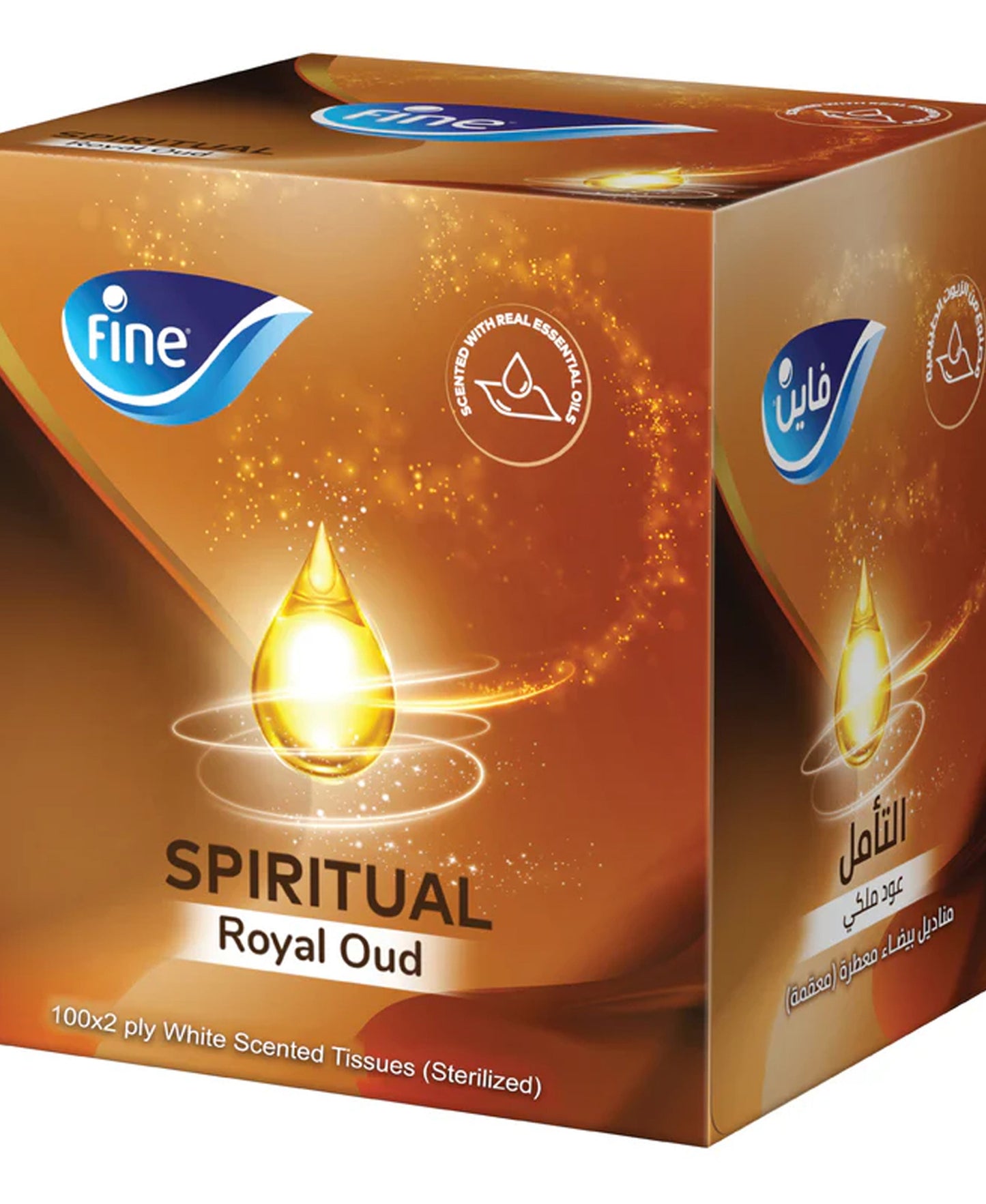 Fine Spiritual Royal Oud Facial Tissue 2ply 100pcs