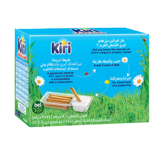 Kiri Dip & Crunch Cream Cheese and Breadstick Snack 4 Pieces 140 g