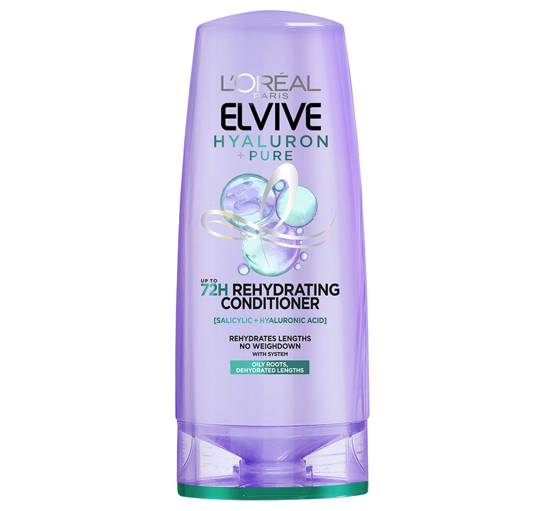 L'Oreal Paris Elvive Hyaluron Pure 72H Rehydrating Conditioner 360 ml