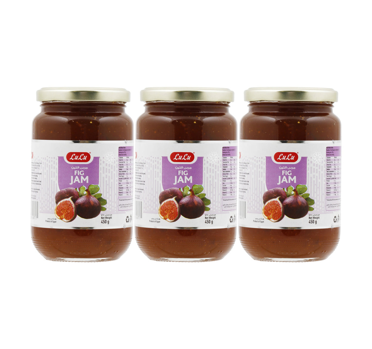 LuLu Fig Jam 3 x 450 g