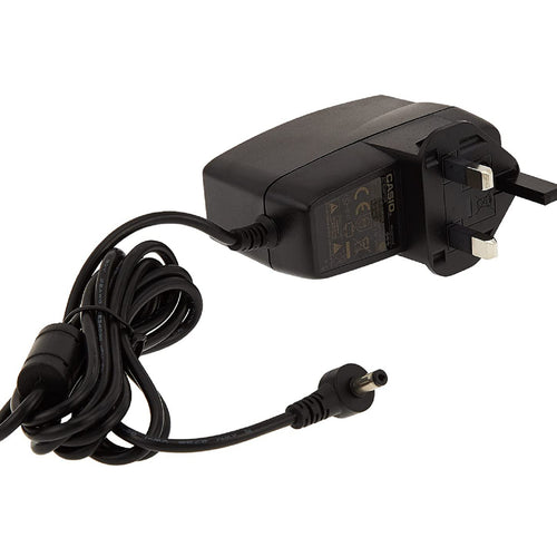 Casio 3 Pin Power Supply AC Adaptor, Black, ADE95100