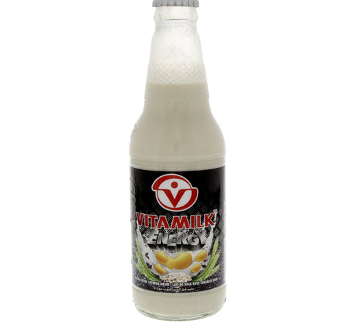 Vitamilk Energy Black Cereal Soymilk Drink 300 ml