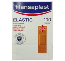 ضمادات جروح قماشية مرنة للغاية من هانزا بلاست، 100 قطعة