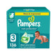 Pampers Diaper Rash Protection Aloe Vera Lotion, Size 3, 6-10 kg, 136 pcs