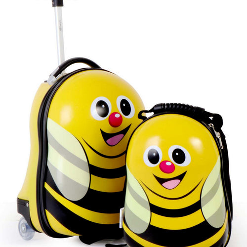 حقيبة ظهر وحقيبة سفر للأطفال من Wagon R Yellow Bee EK04