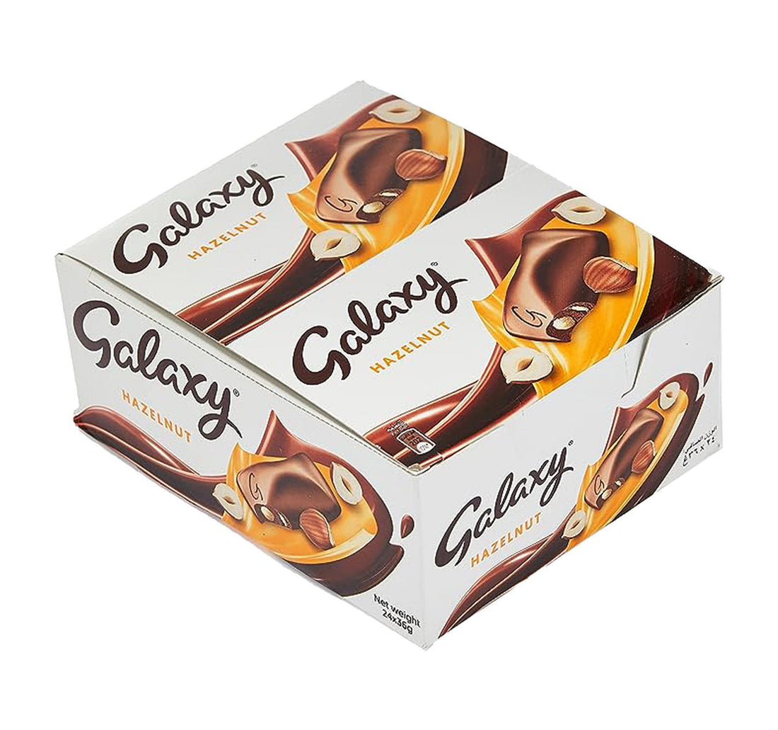Galaxy Hazelnut Chocolate 24 x 36 g