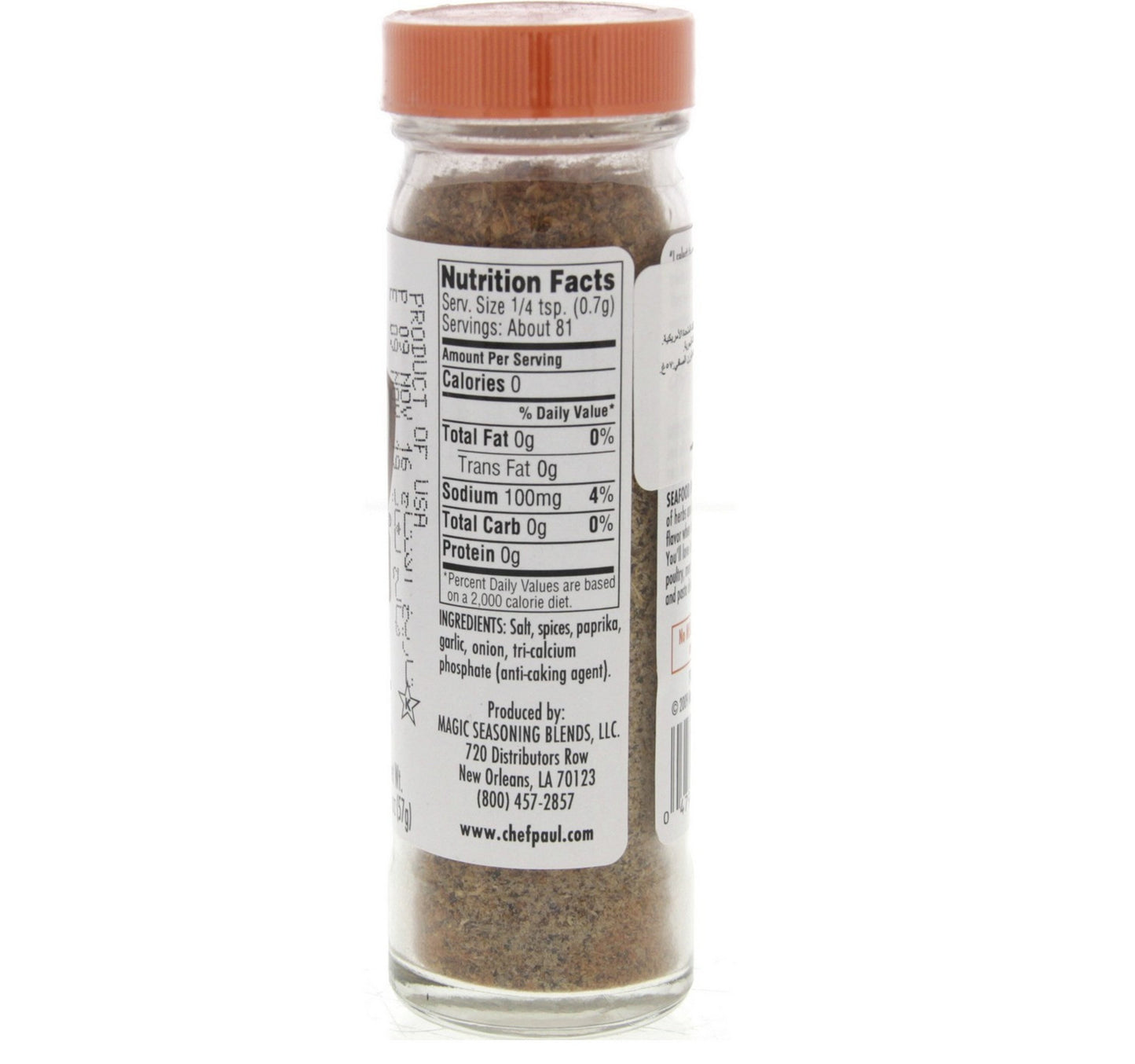 Chef Paul Magic Seafood Seasoning Blends 57 g
