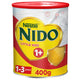Nestle NIDO Little Kids 1+ Growing Up Milk Powder Tin For Toddlers 1-3 Years 400 g