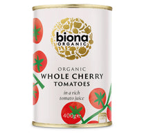 Biona Organic Whole Cherry Tomatoes 400 g