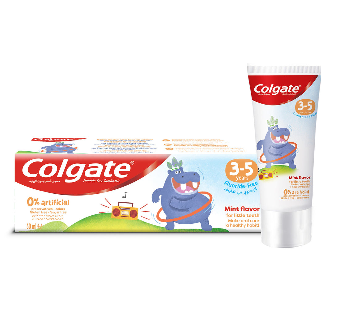 Colgate Kids Toothpaste Natural 3-5 Years Mint Flavour 60 ml
