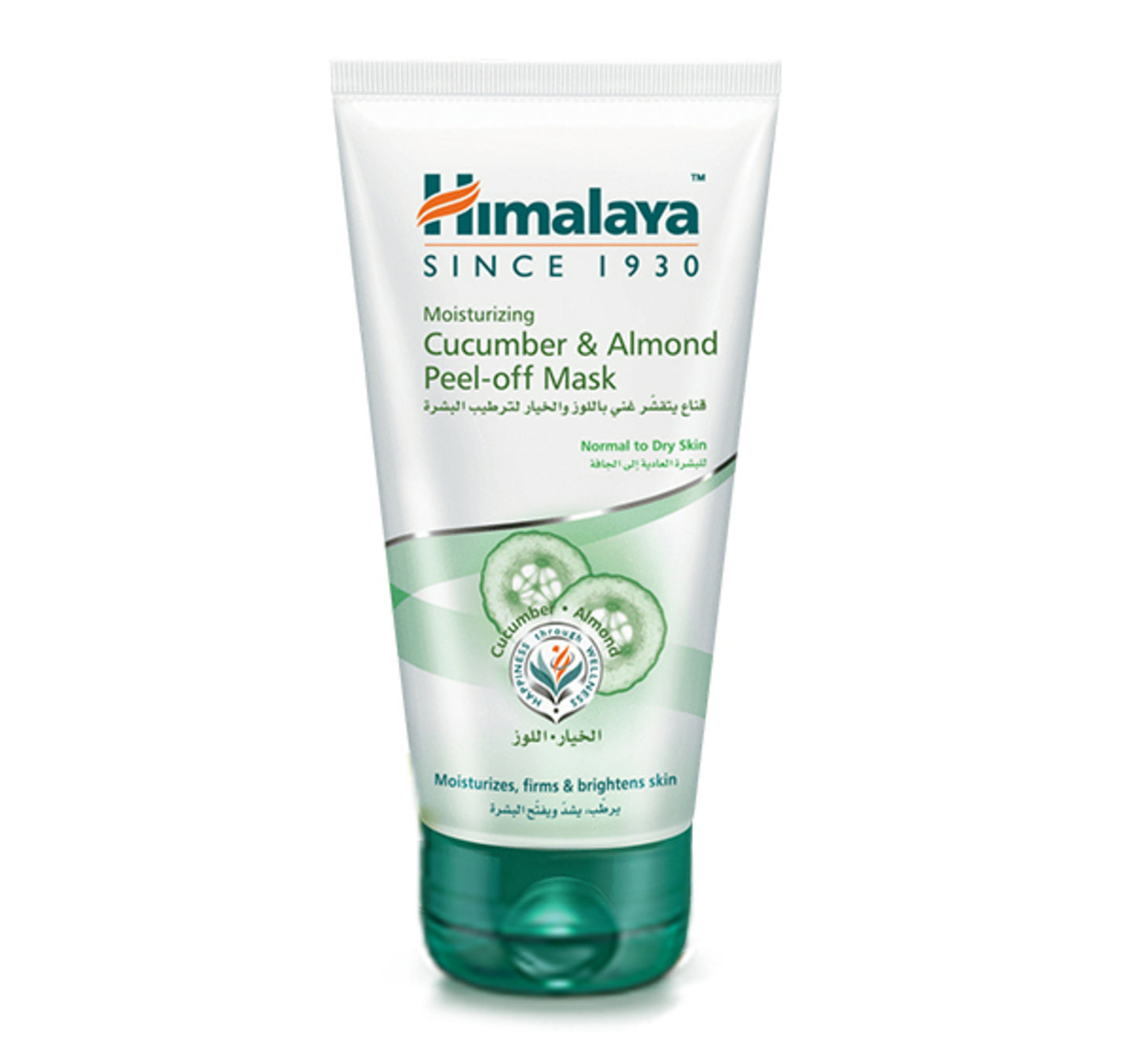 Himalaya Moisturizing Cucumber & Almond Peel-Off Mask 150 ml