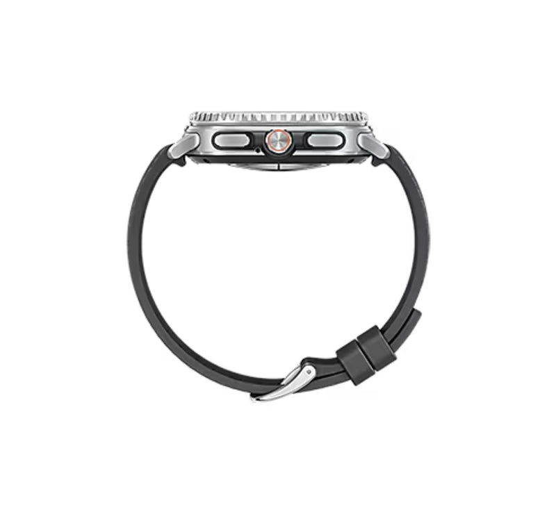 Samsung Galaxy Watch8 Classic Smartwatch, 46mm, LTE, Black, SM-L505FZKAXSG