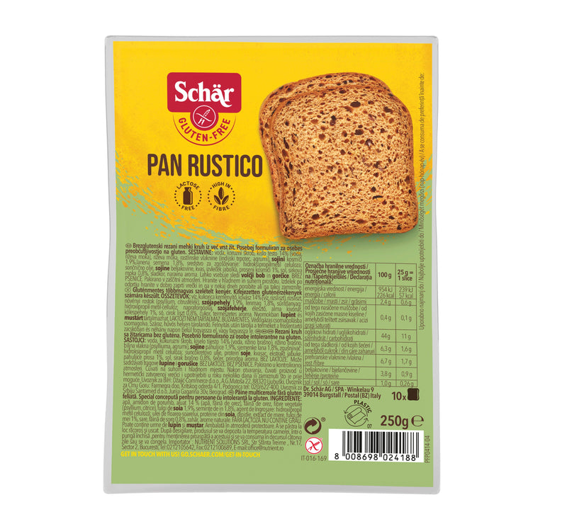 Schar Pan Rustico 250 g