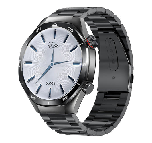 X.Cell Smart Watch Elite-7 Black Steel