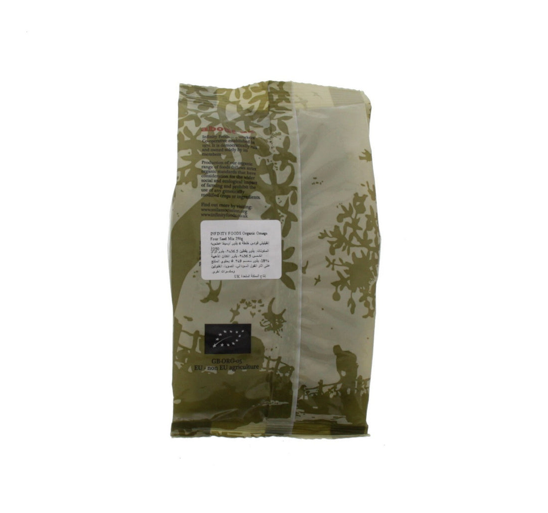 Infinity Foods Organic Omega Four Seed Mix 250 g