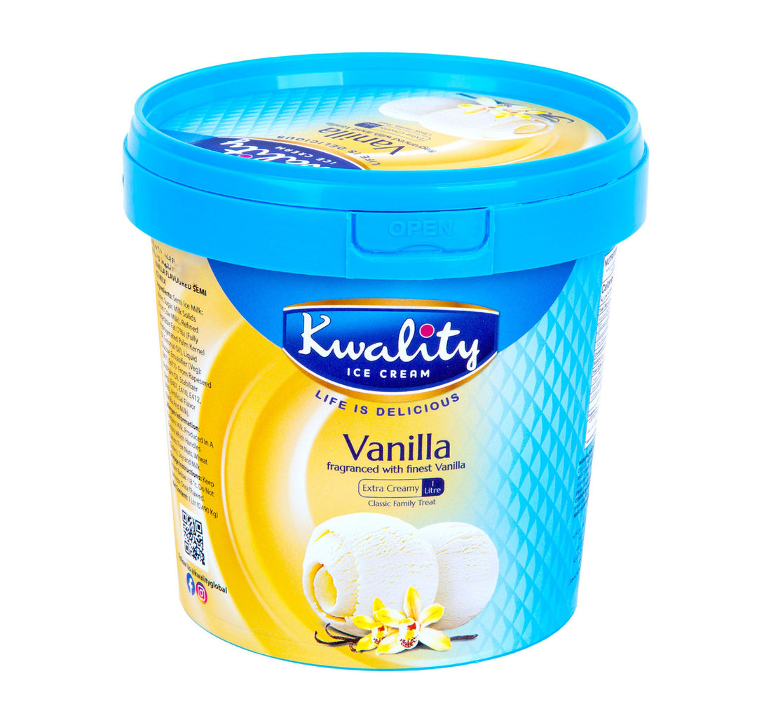 Kwality Vanilla Ice Cream 1 Litre