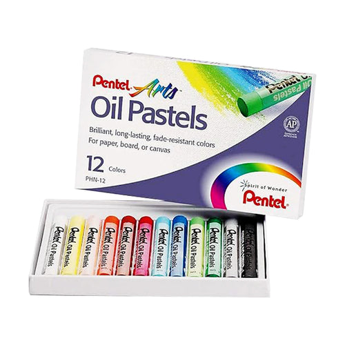Pentel Oil Pastel 12 Colors