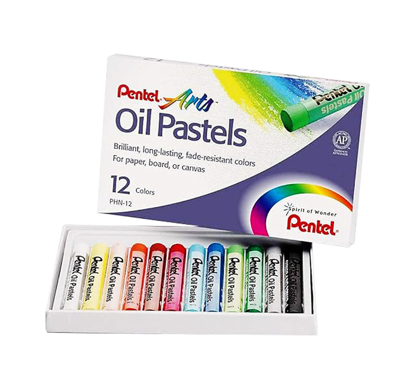 Pentel Oil Pastel 12 Colors