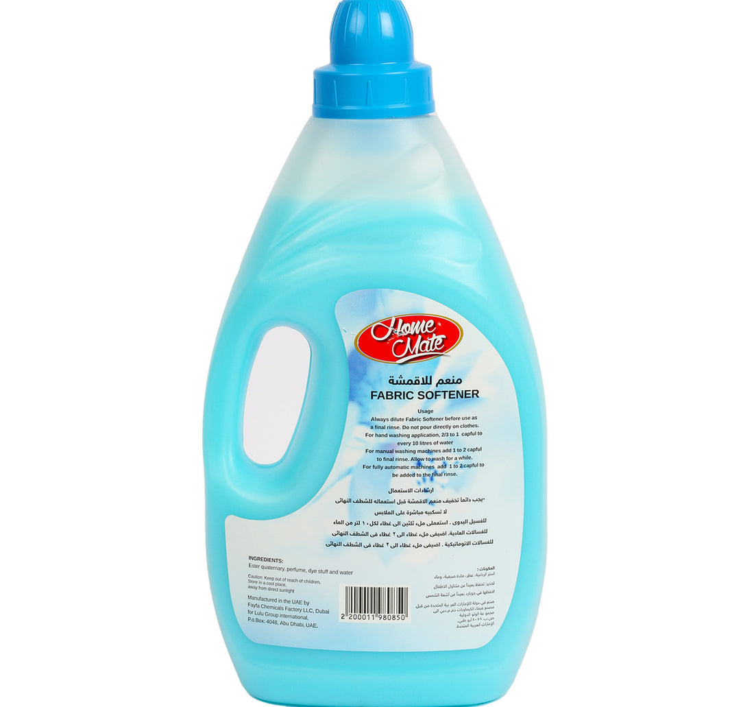 Home Mate Fabric Softener Blue Aromatic 3 Litres