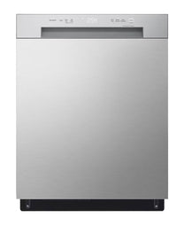 LG QuadWash Inverter Direct Drive Dishwasher, 5 Program, Silver, DFC612FV