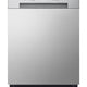 LG QuadWash Inverter Direct Drive Dishwasher, 5 Program, Silver, DFC612FV