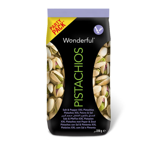 Wonderful Salt & Pepper XXL Pistachios 220 g