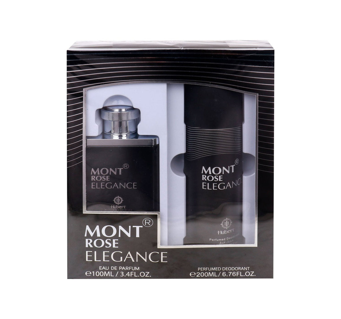 Hubert EDP Mont Rose Elegance 100 ml + Perfumed Deodorant 200 ml