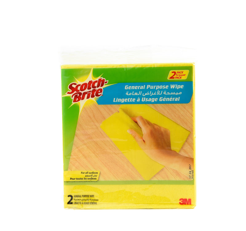 Scotch Brite General Purpose Wipe 2 pcs