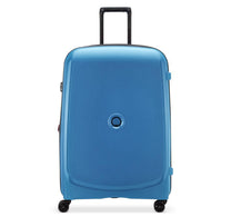 Delsey Belmont Plus Non Expandable 4 Wheels Hard Trolley, 55 cm, Blue