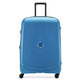 Delsey Belmont Plus Non Expandable 4 Wheels Hard Trolley, 55 cm, Blue