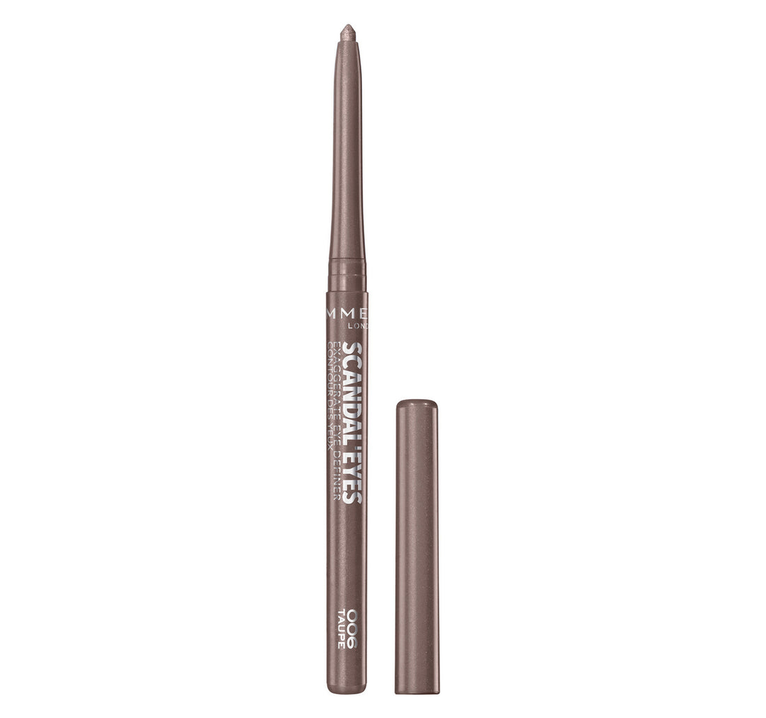 Rimmel London Scandal Eyes Exaggerate Eye Definer, 06 Taupe, 0.35 ml - 0.01 fl oz