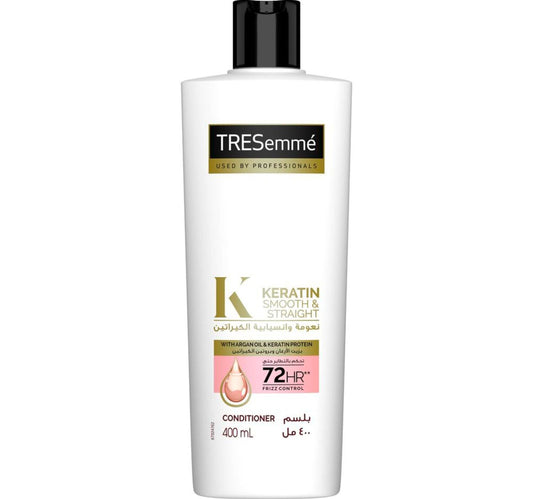 TRESemme Keratin Smooth Conditioner with Argan Oil for Dry & Frizzy Hair 400 ml