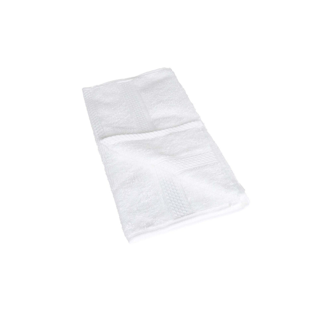 Laura Collection Hand Towel, 30 x 50 cm, White