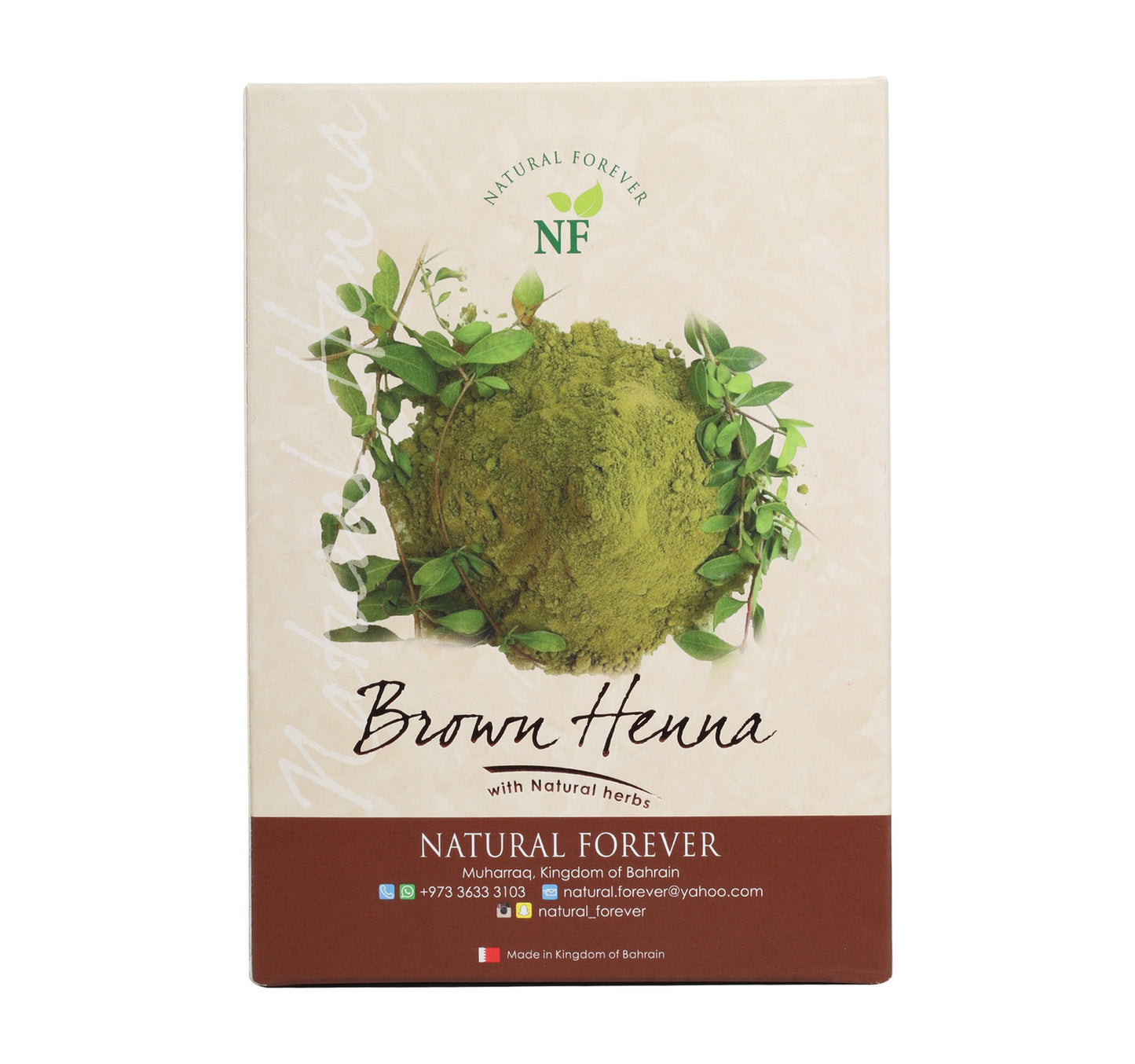 Natural Forever Brown Henna 250 g