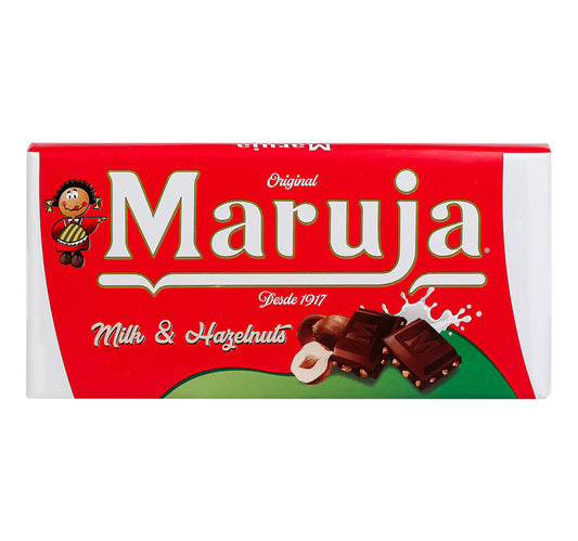Maruja Compound Chocolate with Milk and Hazelnuts 100g