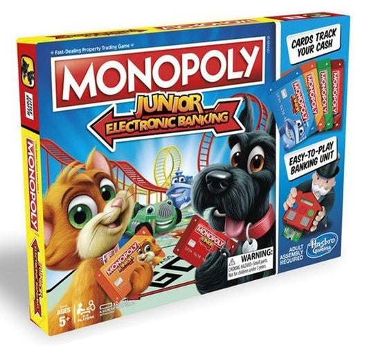 Hasbro Monopoly Junior Electronic Banking Playset E1842