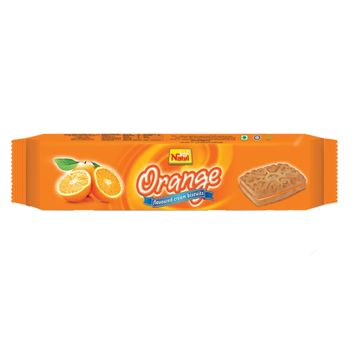 Nabil Orange Flavoured Cream Biscuits 82 g