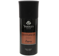 Yardley Gentleman Legacy Deodorant Body Spray For Men 150 ml
