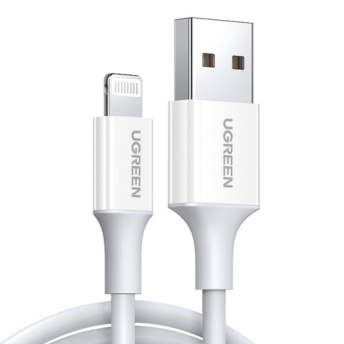 Ugreen USB-A to Lightning Cable, 2 m, White, 20730